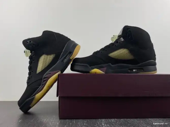 Ma Maniere A Jordan x Air FD1330-001 Black 5 0413